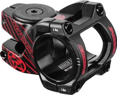 Reverse Black One D-2 31.8 / 35 Mm 8 ° Stem Black / Red 1 Reverse Black One D-2 31.8 / 35 Mm 8 ° Stem Black / Red