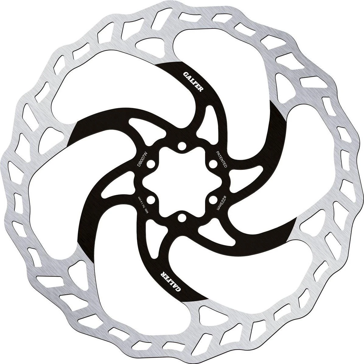 Galfer Fixed Disc Wave MTB 6-Bolt 2 Galfer Fixed Disc Wave MTB 6-Bolt - Image 2