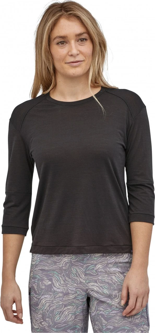 Patagonia Merino Sleeve Bike Jersey Black Women's 1 Patagonia Merino Sleeve Bike Jersey Black Women's