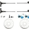 Elvedes HP4000 Dual Piston Mineral Brakes Black