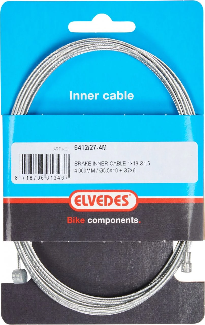 Elvedes Brake Cable Ø1,5mm 4000 Mm 1 Elvedes Brake Cable Ø1,5mm 4000 Mm