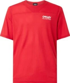 Oakley Cascade Trail Short Sleeve Jersey Red