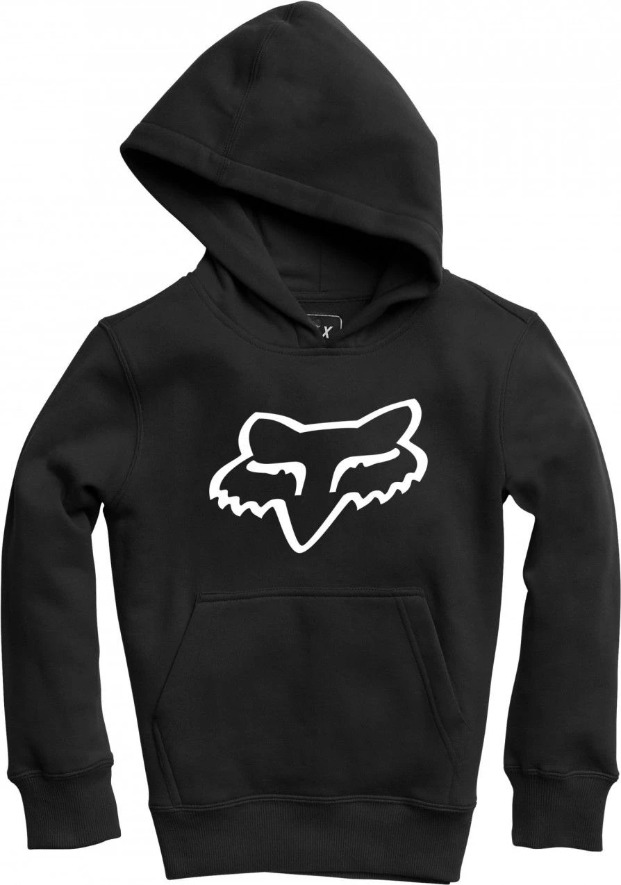 Fox Legacy Fleece Kids Hoodie Black 1 Fox Legacy Fleece Kids Hoodie Black