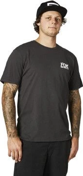 Fox Traditional Premium Short Sleeve T-Shirt Black / White