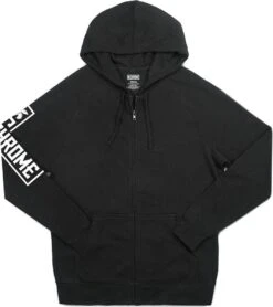Hoodie Chrome Flying Lion Zip Hoodie Black XL