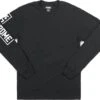 Chrome Flying Lion Long Sleeve T-shirt Black