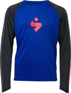 Sweet Protection Hunter Long Sleeve Kids Jersey Blue