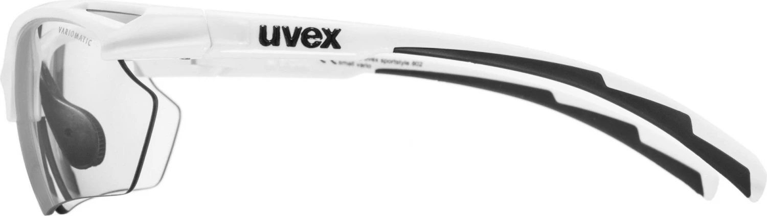 UVEX Sportstyle 802 V Small Sunglasses White / Smoke 3 UVEX Sportstyle 802 V Small Sunglasses White / Smoke - Image 3
