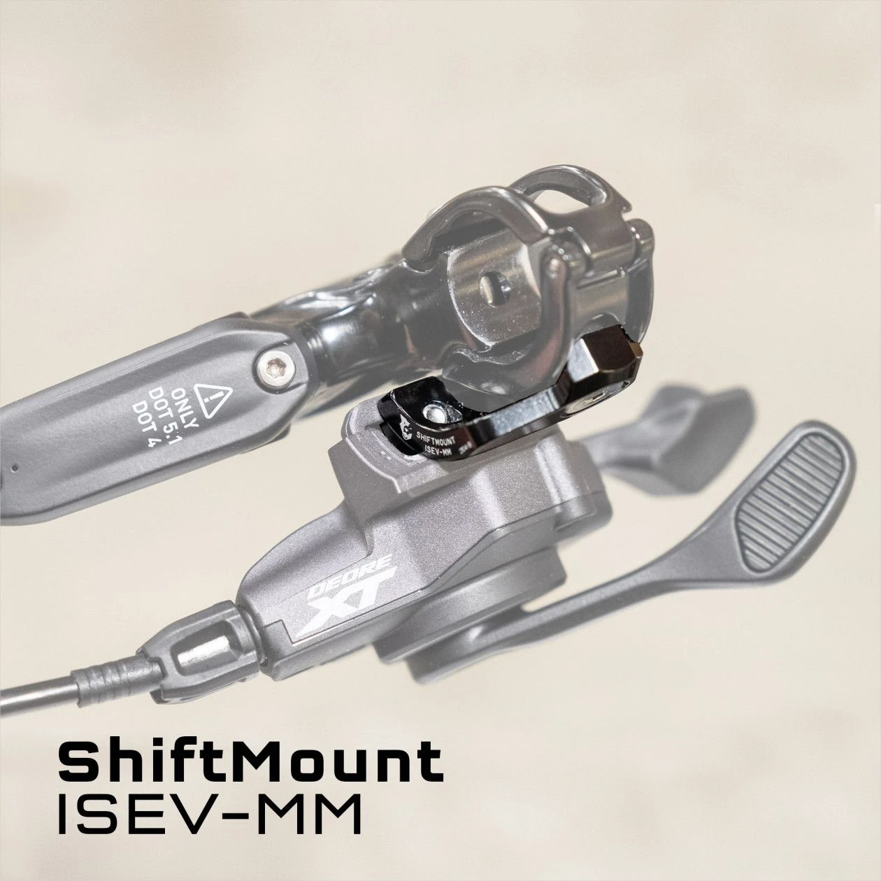 Wolf-tooth Wolf Tooth ShiftMount ISEV-MM For Shimano I-Spec EV Shifters And Sram MatchMaker Brakes 2 Wolf-tooth Wolf Tooth ShiftMount ISEV-MM For Shimano I-Spec EV Shifters And Sram MatchMaker Brakes - Image 2