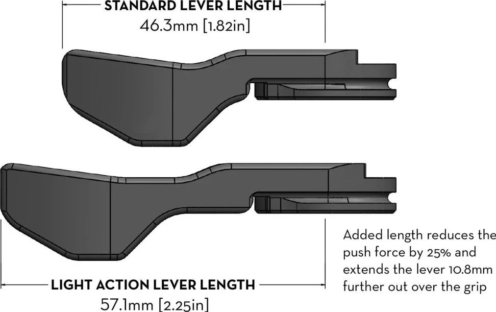 Wolf-tooth Wolf Tooth ReMote Light Action For Shimano IS-II (W/o Cable And Housing) Black 3 Wolf-tooth Wolf Tooth ReMote Light Action For Shimano IS-II (W/o Cable And Housing) Black - Image 3
