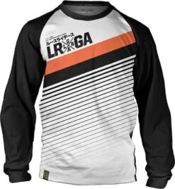 Kid's Loose Riders VHS Jersey White / Black