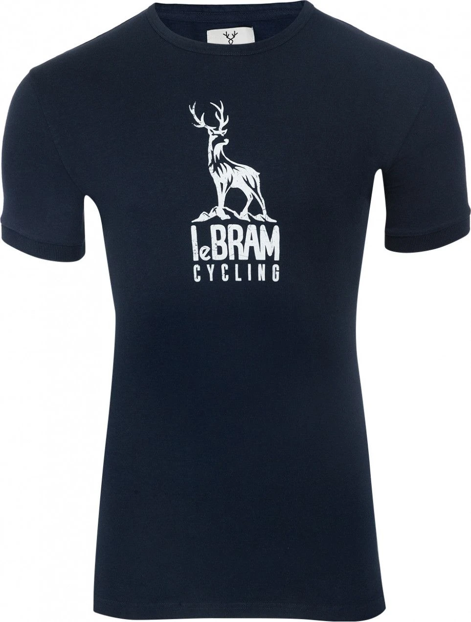 LeBram Deer Short Sleeve T-Shirt Dark Blue 2 LeBram Deer Short Sleeve T-Shirt Dark Blue - Image 2
