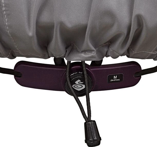 GripGrab Reflective Helmet Cover Gray 3 GripGrab Reflective Helmet Cover Gray - Image 3