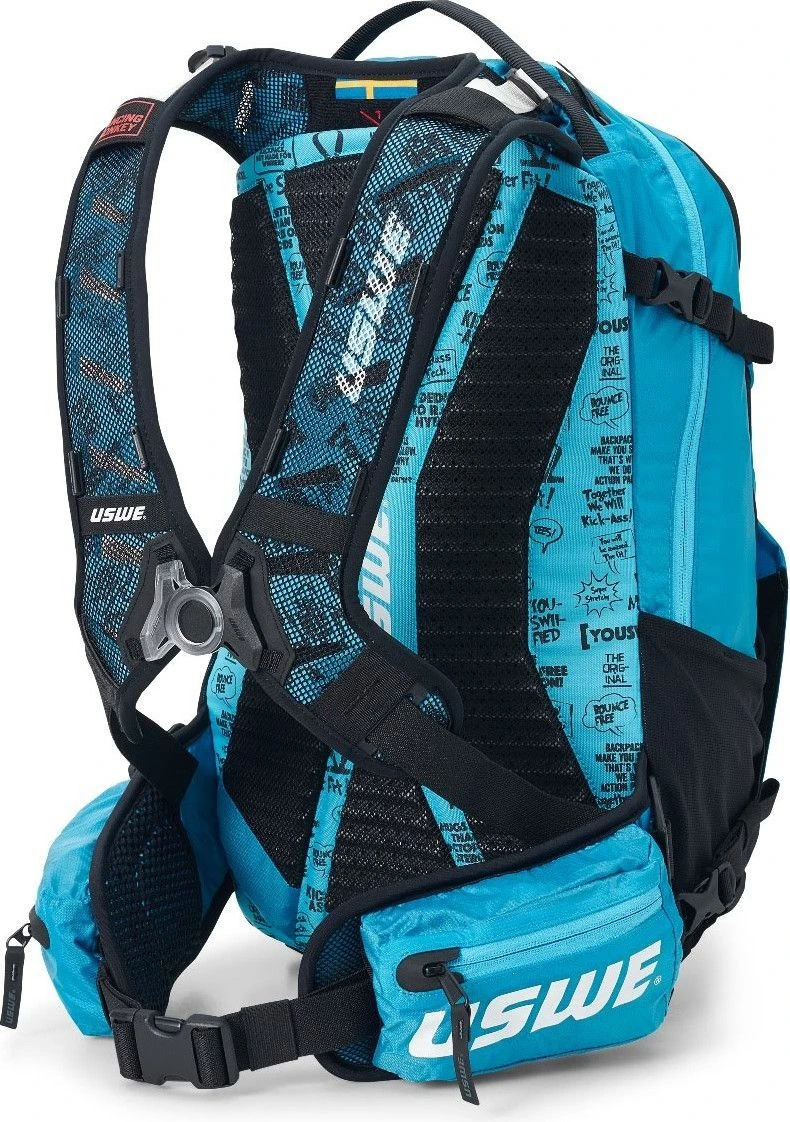 USWE Shred 25 Hydratation Bag Blue 2 USWE Shred 25 Hydratation Bag Blue - Image 2