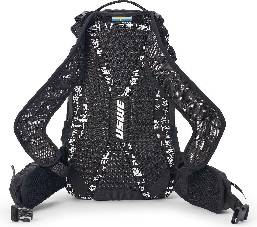 USWE Shred 25 Hydratation Bag Black 3 USWE Shred 25 Hydratation Bag Black - Image 3