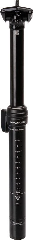 M-Wave M Wave Levitate Telescopic Seatpost Black