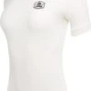 LeBram Women's Short Sleeve T-Shirt Marshmallow / White
