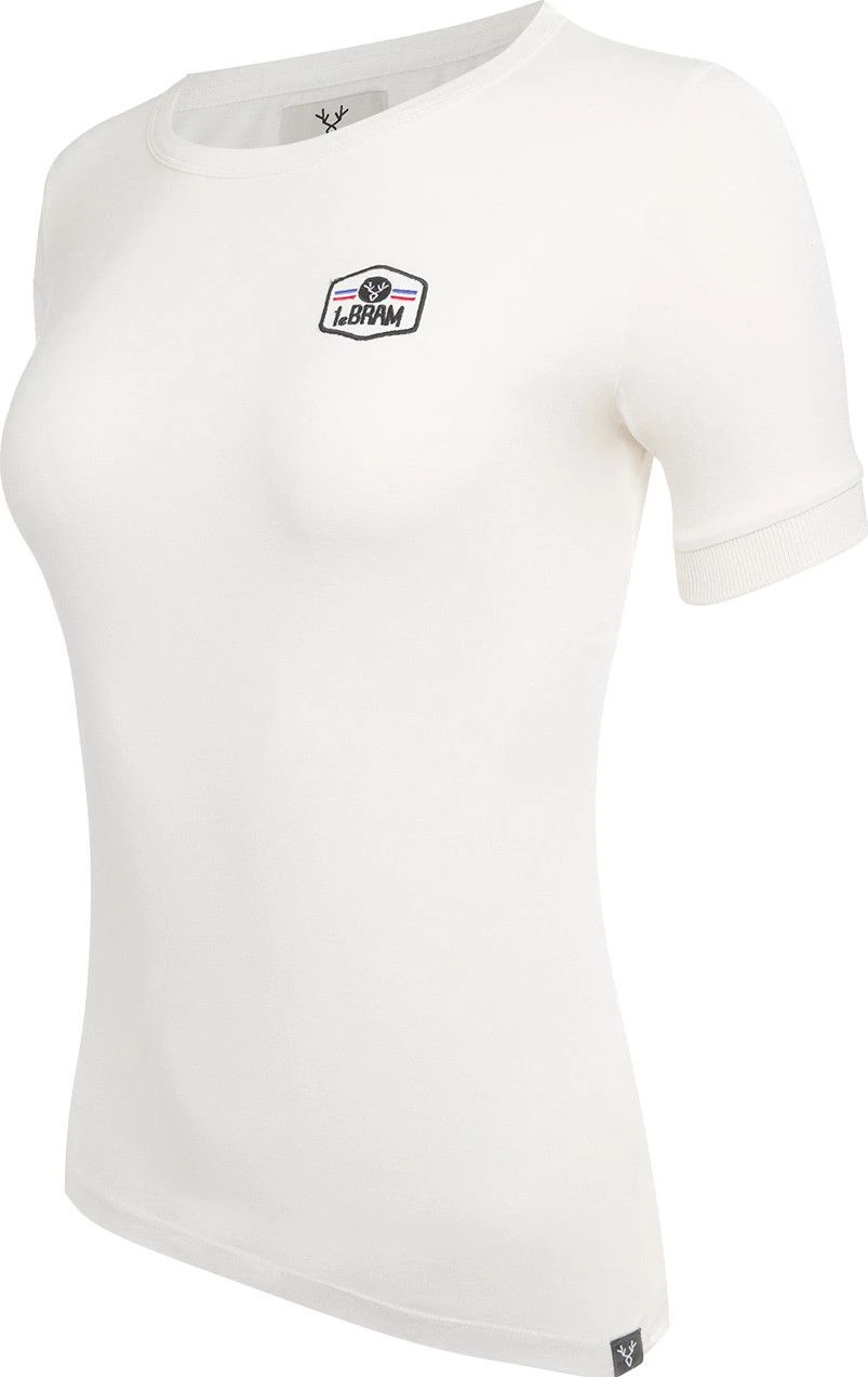 LeBram Women's Short Sleeve T-Shirt Marshmallow / White 1 LeBram Women's Short Sleeve T-Shirt Marshmallow / White