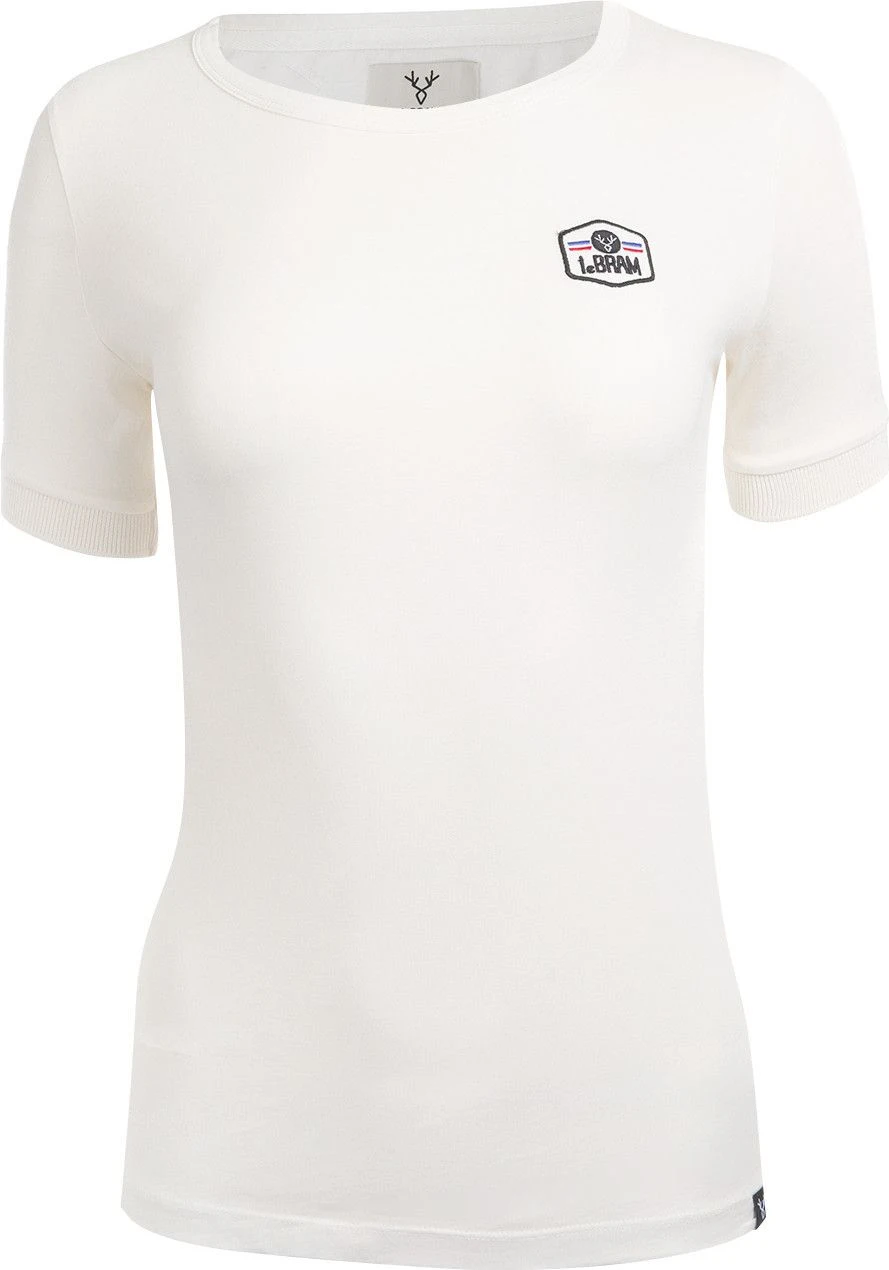 LeBram Women's Short Sleeve T-Shirt Marshmallow / White 2 LeBram Women's Short Sleeve T-Shirt Marshmallow / White - Image 2