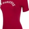LeBram Woman In Red Winery Dancer Short Sleeve T-Shirt