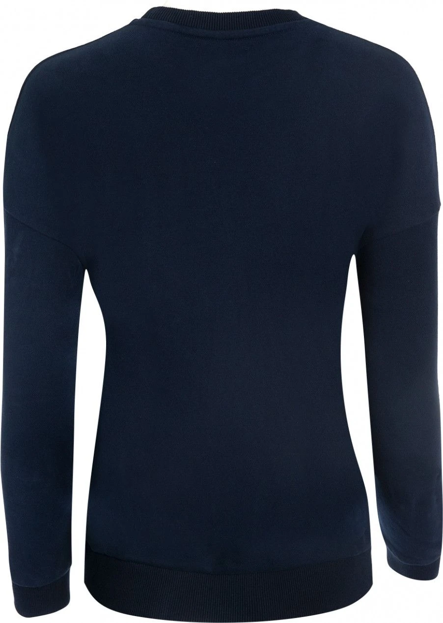 LeBram Women's Dark Blue Badge Sweatshirt 3 LeBram Women's Dark Blue Badge Sweatshirt - Image 3