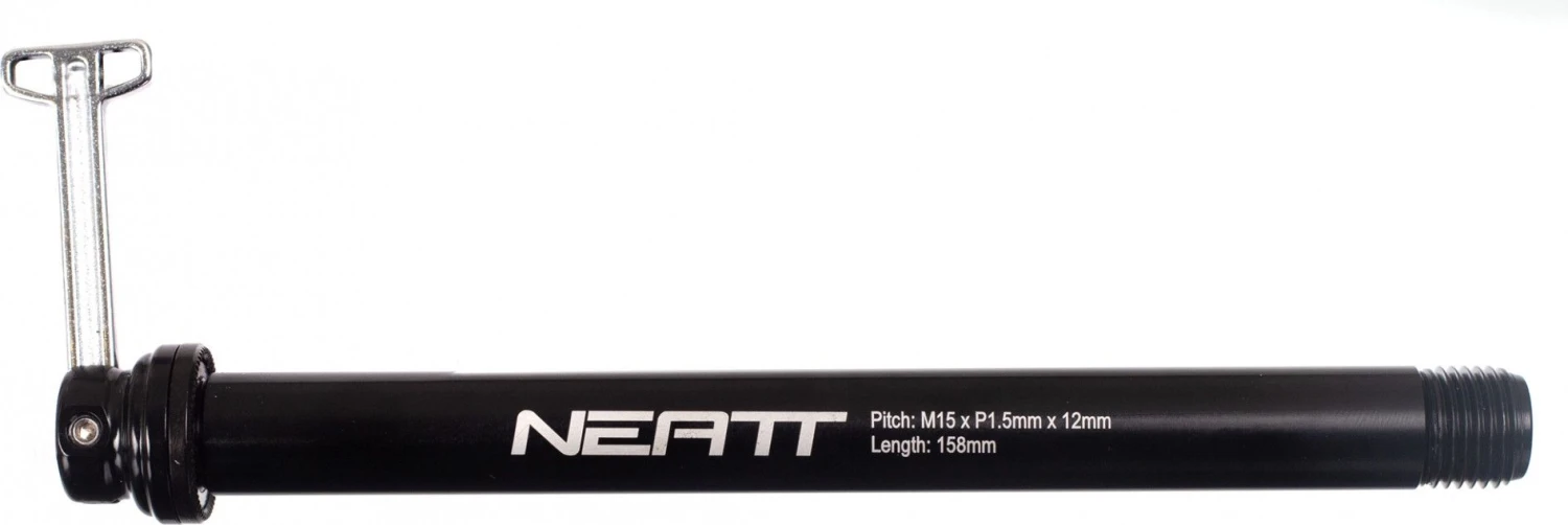 Neatt Thru-Axle Boost 15 X 110 Mm Front Axle For Rockshox Forks Black 1 Neatt Thru-Axle Boost 15 X 110 Mm Front Axle For Rockshox Forks Black