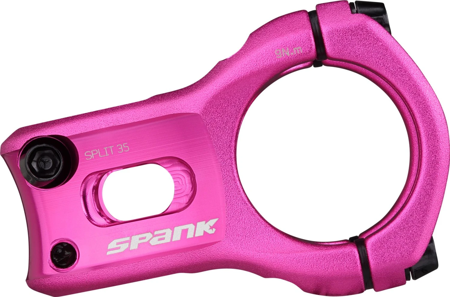Spank Split 35 Mm 0° Stem Pink 2 Spank Split 35 Mm 0° Stem Pink - Image 2