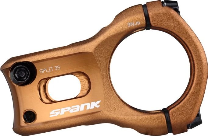Spank Split 35 Mm 0° Stem Bronze 2 Spank Split 35 Mm 0° Stem Bronze - Image 2
