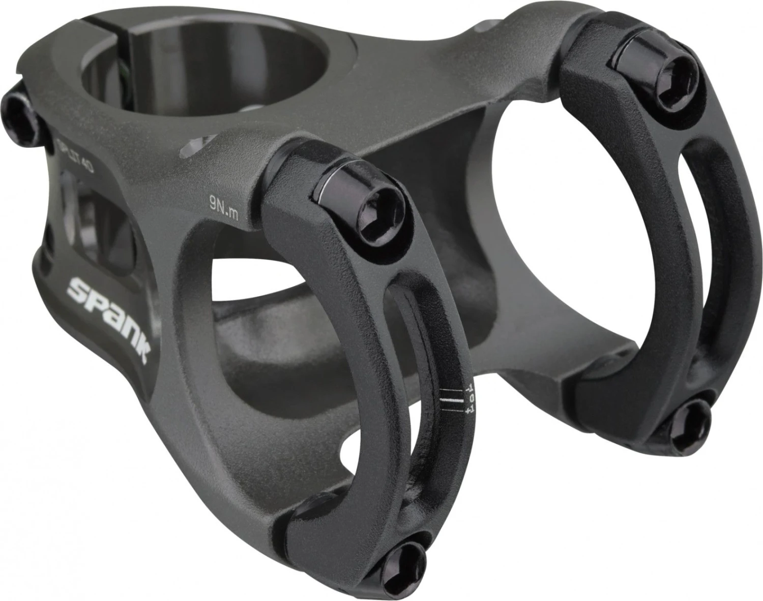 Spank Split 35 Mm 0° Stem Gun Metal 1 Spank Split 35 Mm 0° Stem Gun Metal