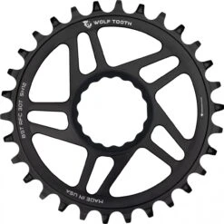 Wolf-tooth Wolf Tooth Direct Mount Chainring For Race Face Cinch Boost 3 Mm Drop-Stop ST For Shimano HyperGlide+ 12S Black