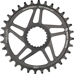 Wolf-tooth Wolf Tooth Direct Mount Chainring For Shimano Boost 3 Mm Drop-Stop A Black