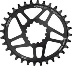 Wolf-tooth Wolf Tooth Elliptical Direct Mount Chainring For Sram Boost 3 Mm Drop-Stop A Black