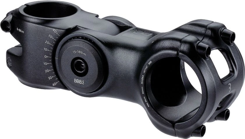 BBB HighSix OS 35 Mm Ajustable Stem Black 1 BBB HighSix OS 35 Mm Ajustable Stem Black