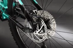 Haibike AllMtn 1 Electric Full Suspension MTB Shimano Deore 11S 630 Wh 29'' / 27.5'' Aquamarine Blue Black 2021 -MAXXIS Sales 209915860efe1a3372366.48680964