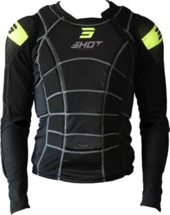 Shot Rogue 2.0 Protective Jacket Black/Yellow