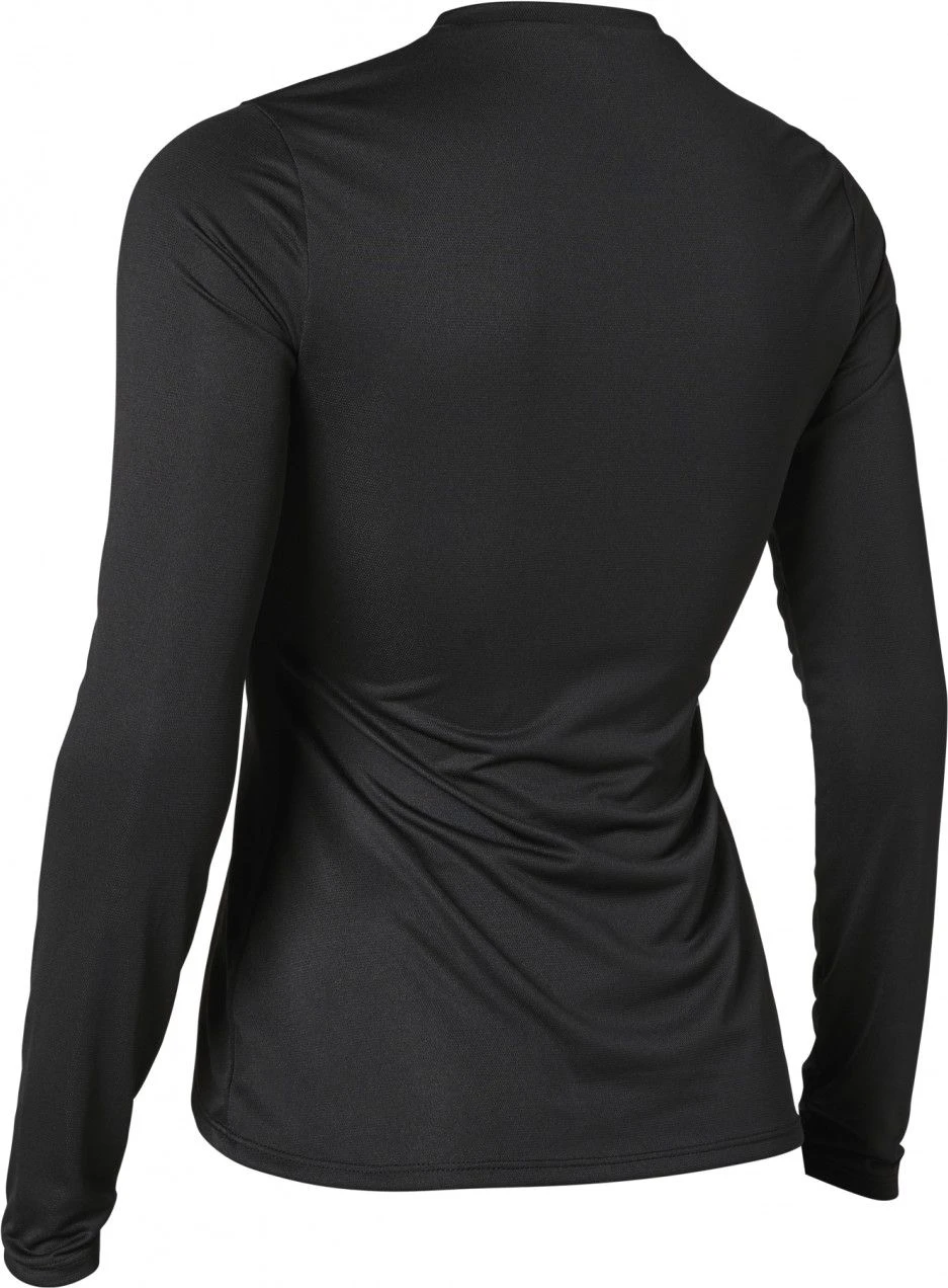 Fox Tecbase Womens Long Sleeve Undershirt Black 2 Fox Tecbase Womens Long Sleeve Undershirt Black - Image 2