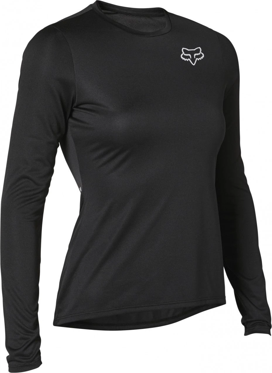 Fox Tecbase Womens Long Sleeve Undershirt Black 1 Fox Tecbase Womens Long Sleeve Undershirt Black