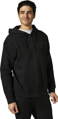 Fox Pinnacle Zip Fleece Sweatshirt Black -MAXXIS Sales 2114994611292298b3375.10147232