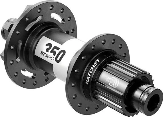 Dt-swiss DT Swiss 350 Straight Pull 28 Hole Rear Hub | Boost 12x148mm | 6 Holes 2 Dt-swiss DT Swiss 350 Straight Pull 28 Hole Rear Hub | Boost 12x148mm | 6 Holes - Image 2