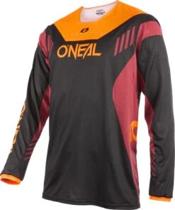 O'Neal ELEMENT FR HYBRID V.22 Long Sleeve Jersey Black / Gray -MAXXIS Sales 2118275611cdd66137e29.98963964