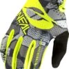 O'Neal MATRIX CAMO V.22 Kids Long Gloves Gray / Yellow