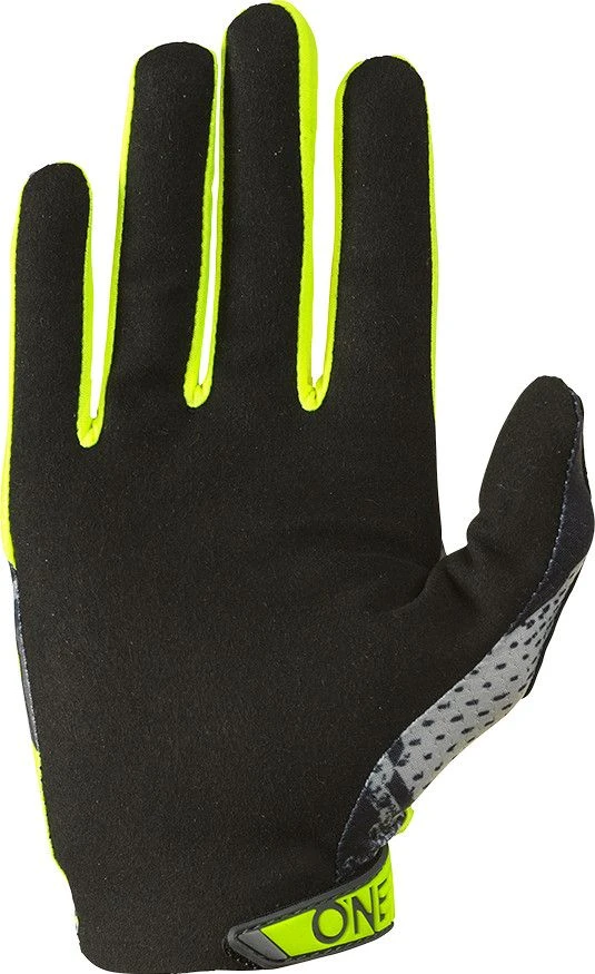O'Neal MATRIX CAMO V.22 Kids Long Gloves Gray / Yellow 2 O'Neal MATRIX CAMO V.22 Kids Long Gloves Gray / Yellow - Image 2