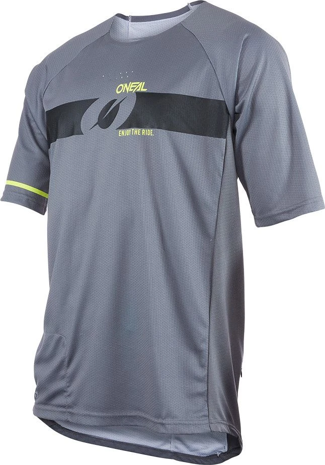 O'Neal PIN ITV.22 Short Sleeve Jersey Black / Gray 3 O'Neal PIN ITV.22 Short Sleeve Jersey Black / Gray - Image 3