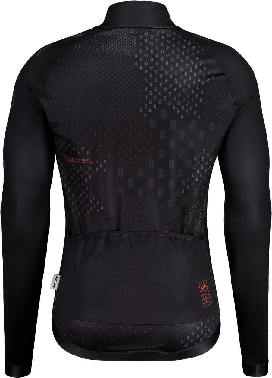 Long Sleeve Jacket Maloja PushbikersM. 1/1 Black 2 Long Sleeve Jacket Maloja PushbikersM. 1/1 Black - Image 2
