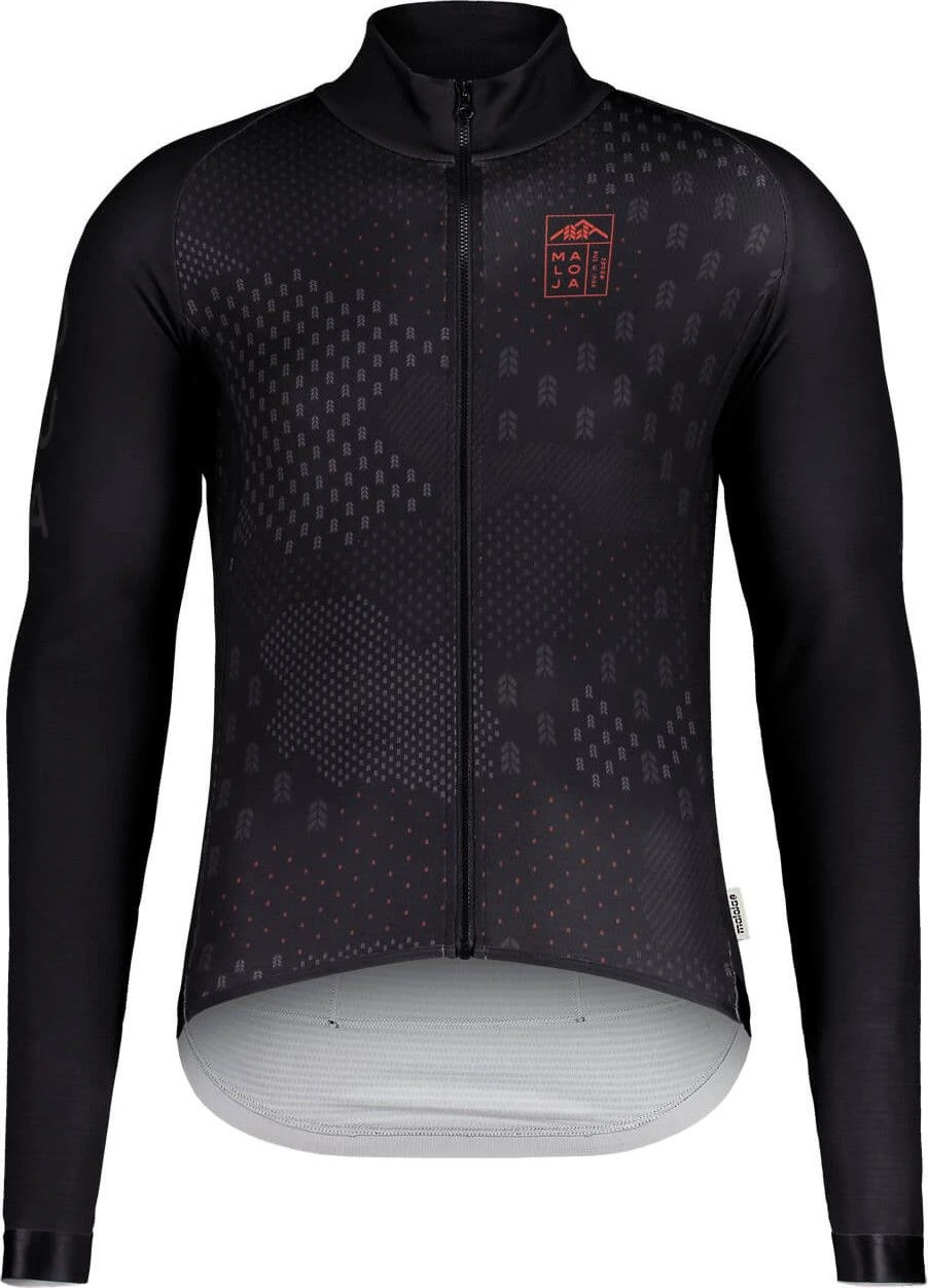 Long Sleeve Jacket Maloja PushbikersM. 1/1 Black 1 Long Sleeve Jacket Maloja PushbikersM. 1/1 Black