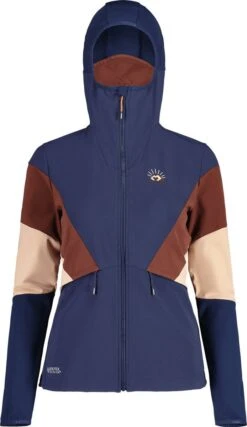 Maloja GeraniumM Women's Ski Jacket. Midnight Blue Multi-Color