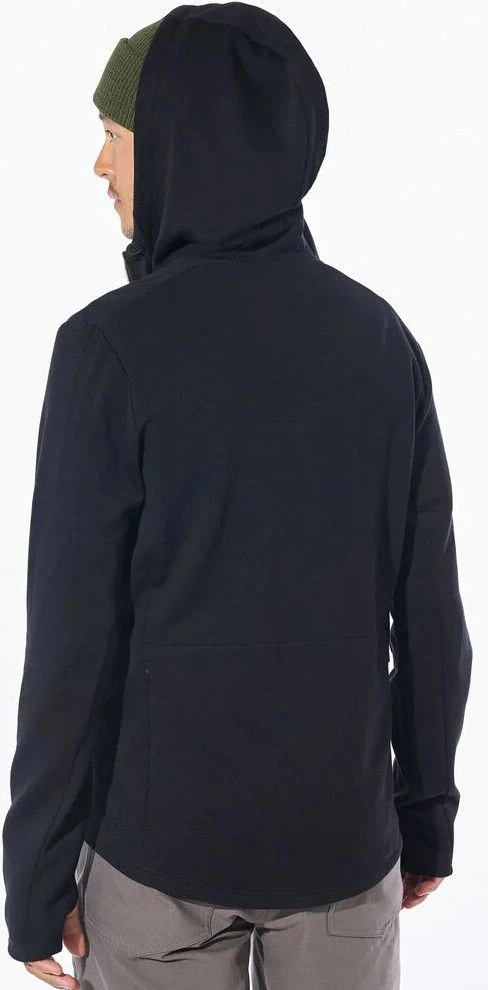 Chrome Merino Cobra 3.0 Hoodie Black 3 Chrome Merino Cobra 3.0 Hoodie Black - Image 3