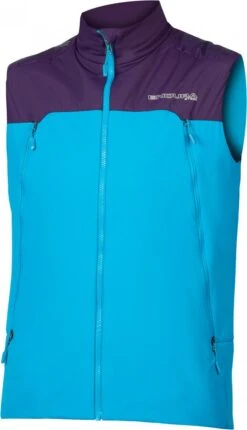 Endura MT500 Zero Degree Vest Electric Blue