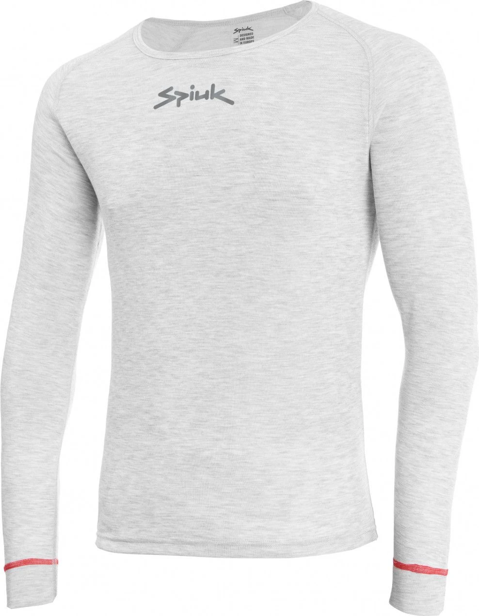 Spiuk Anatomical Long Sleeve Jersey Gray 1 Spiuk Anatomical Long Sleeve Jersey Gray