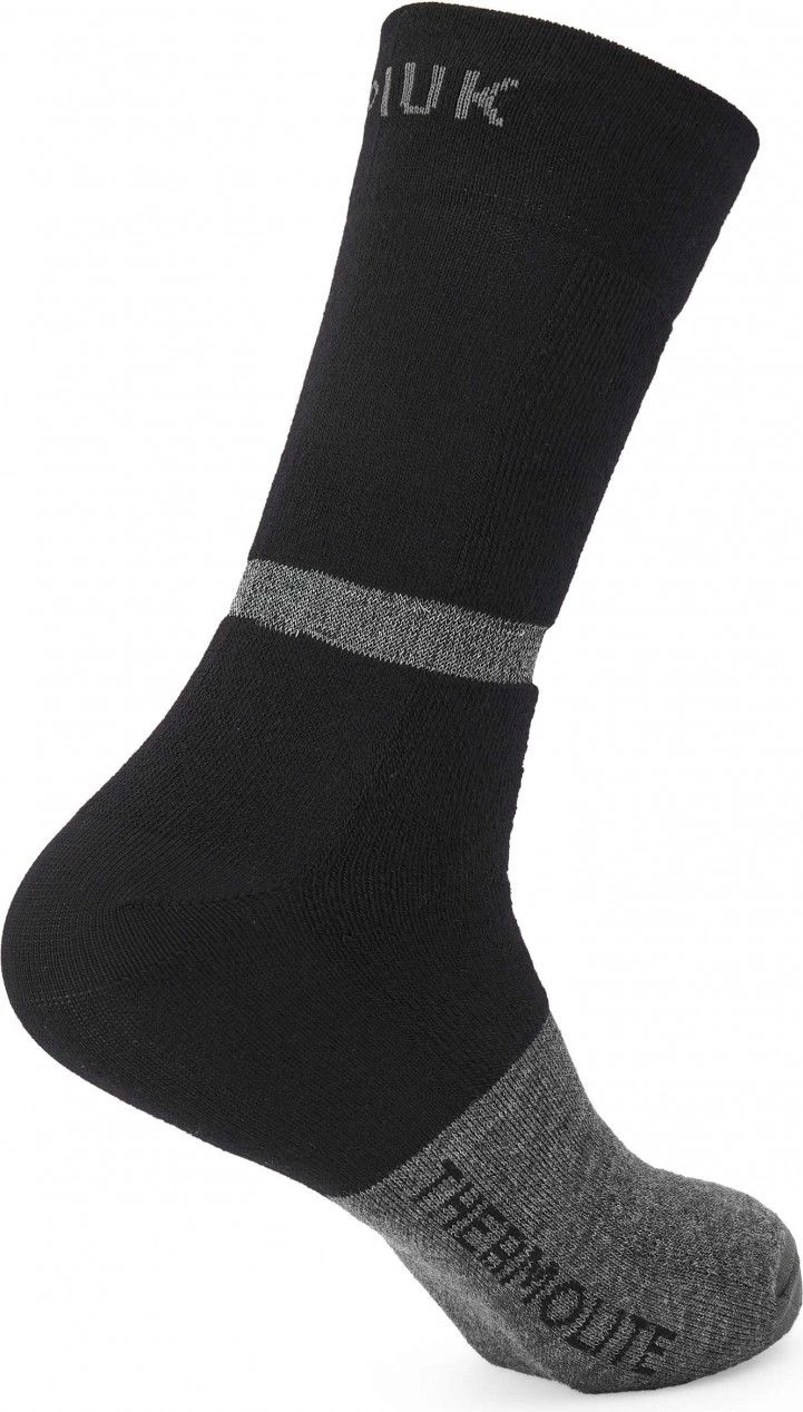 Pair Of Spiuk Top Ten Winter Black Socks 2 Pair Of Spiuk Top Ten Winter Black Socks - Image 2